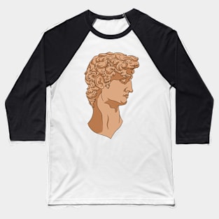 Copper David Pop Art Baseball T-Shirt